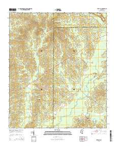 Ethel SE 2015 topographic map thumbnail