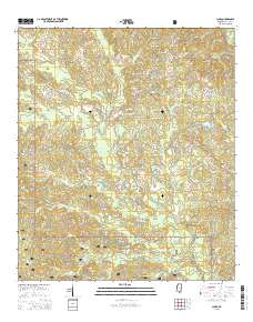 Clara 2015 topographic map thumbnail