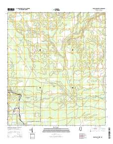 Dead Tiger Creek 2015 topographic map thumbnail