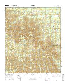 Gholson 2015 topographic map thumbnail