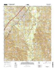 Ellisville 2015 topographic map thumbnail