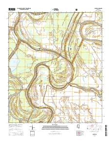 Lucre 2015 topographic map thumbnail