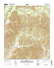 Hesterville 2015 topographic map thumbnail