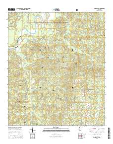 Homochitto 2015 topographic map thumbnail