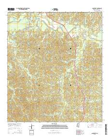 Laneheart 2015 topographic map thumbnail