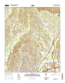 Meridian North 2015 topographic map thumbnail