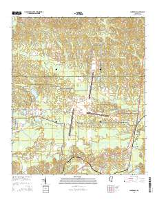 Lauderdale 2015 topographic map thumbnail