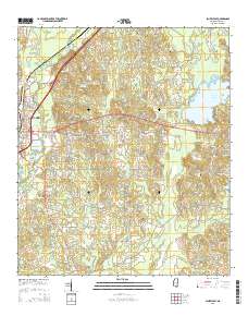 Laurel East 2015 topographic map thumbnail
