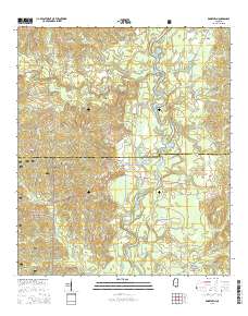 Knobtown 2015 topographic map thumbnail