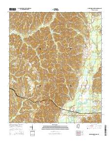 Greenwood Springs 2015 topographic map thumbnail