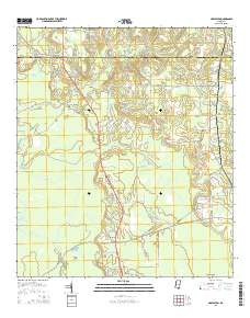 Harleston 2015 topographic map thumbnail
