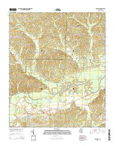 Holcomb 2015 topographic map thumbnail