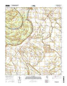 Gunnison 2015 topographic map thumbnail