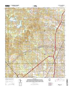 Ridgeland 2015 topographic map thumbnail