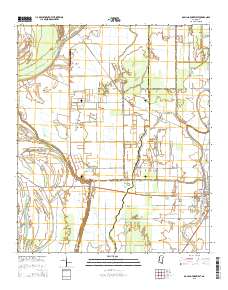Rolling Fork West 2015 topographic map thumbnail