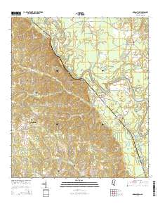 Morgantown 2015 topographic map thumbnail