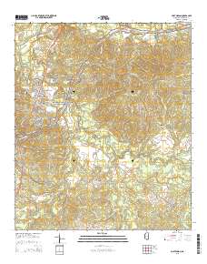 Port Gibson 2015 topographic map thumbnail