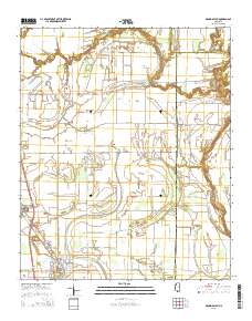 Mound Bayou 2015 topographic map thumbnail