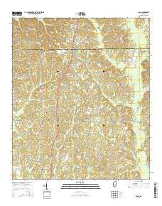 Sable 2015 topographic map thumbnail