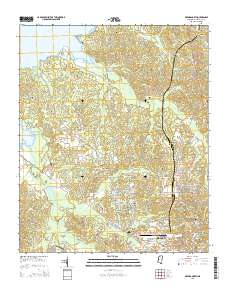 Oxford North 2015 topographic map thumbnail
