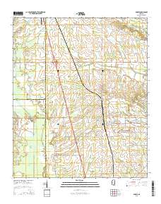 Prairie 2015 topographic map thumbnail