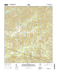 Murdock Lake 2015 topographic map thumbnail