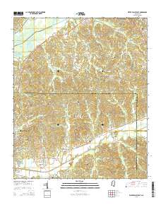 Water Valley East 2015 topographic map thumbnail