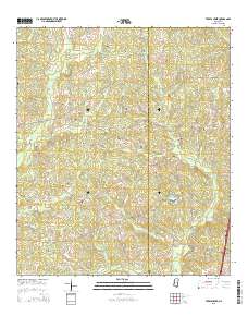 Terrys Creek 2015 topographic map thumbnail