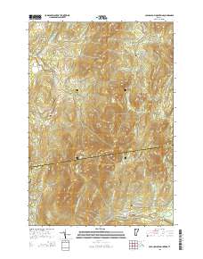 Cold Hollow Mountains 2015 topographic map thumbnail