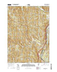 Hartland 2015 topographic map thumbnail