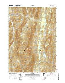 Middletown Springs 2015 topographic map thumbnail