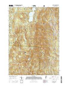 Mount Snow 2015 topographic map thumbnail