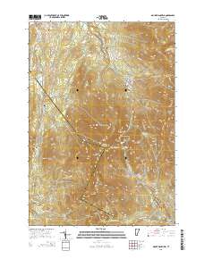 Mount Mansfield 2015 topographic map thumbnail