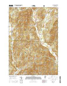 Pawlet 2015 topographic map thumbnail