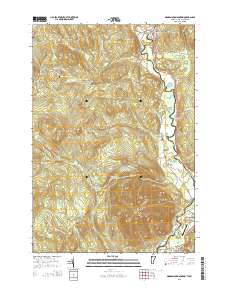 Monadnock Mountain 2015 topographic map thumbnail