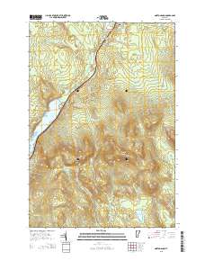 Norton Pond 2015 topographic map thumbnail