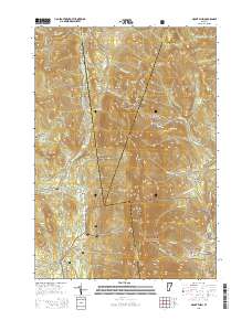 Mount Ellen 2015 topographic map thumbnail
