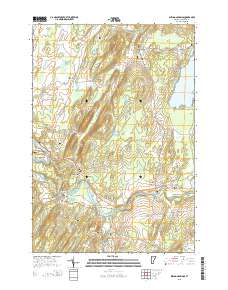 Sheldon Springs 2015 topographic map thumbnail