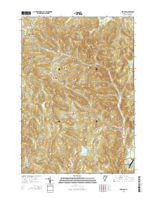 Vershire 2015 topographic map thumbnail