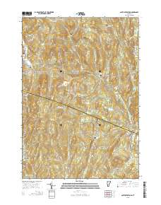 South Strafford 2015 topographic map thumbnail
