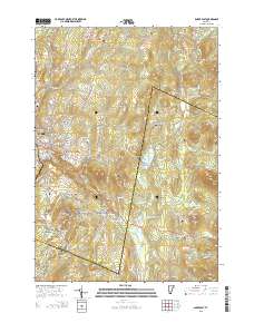 Barre East 2015 topographic map thumbnail