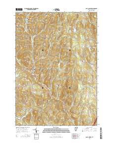 East Corinth 2015 topographic map thumbnail