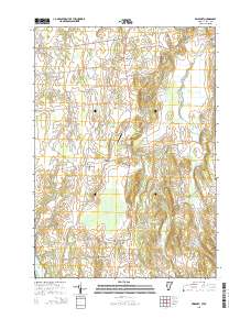 Bridport 2015 topographic map thumbnail