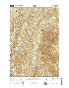 Burke Mountain 2015 topographic map thumbnail