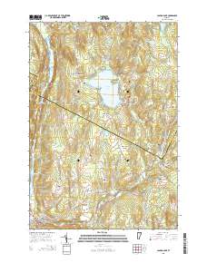 Caspian Lake 2015 topographic map thumbnail