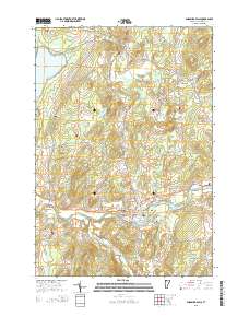 Enosburg Falls 2015 topographic map thumbnail