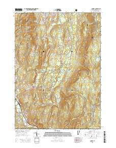 Pownal 2015 topographic map thumbnail