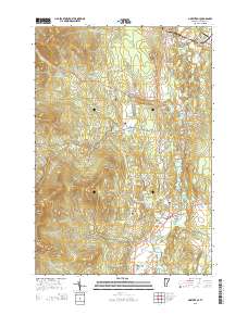 North Troy 2015 topographic map thumbnail