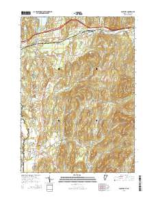 Poultney 2015 topographic map thumbnail