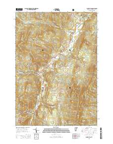 Waitsfield 2015 topographic map thumbnail